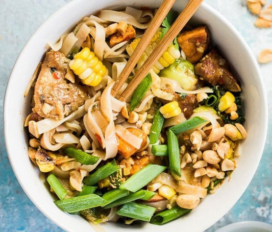 Autumn Sweet Potato Pad Thai: A Taste of Thailand's Bounty