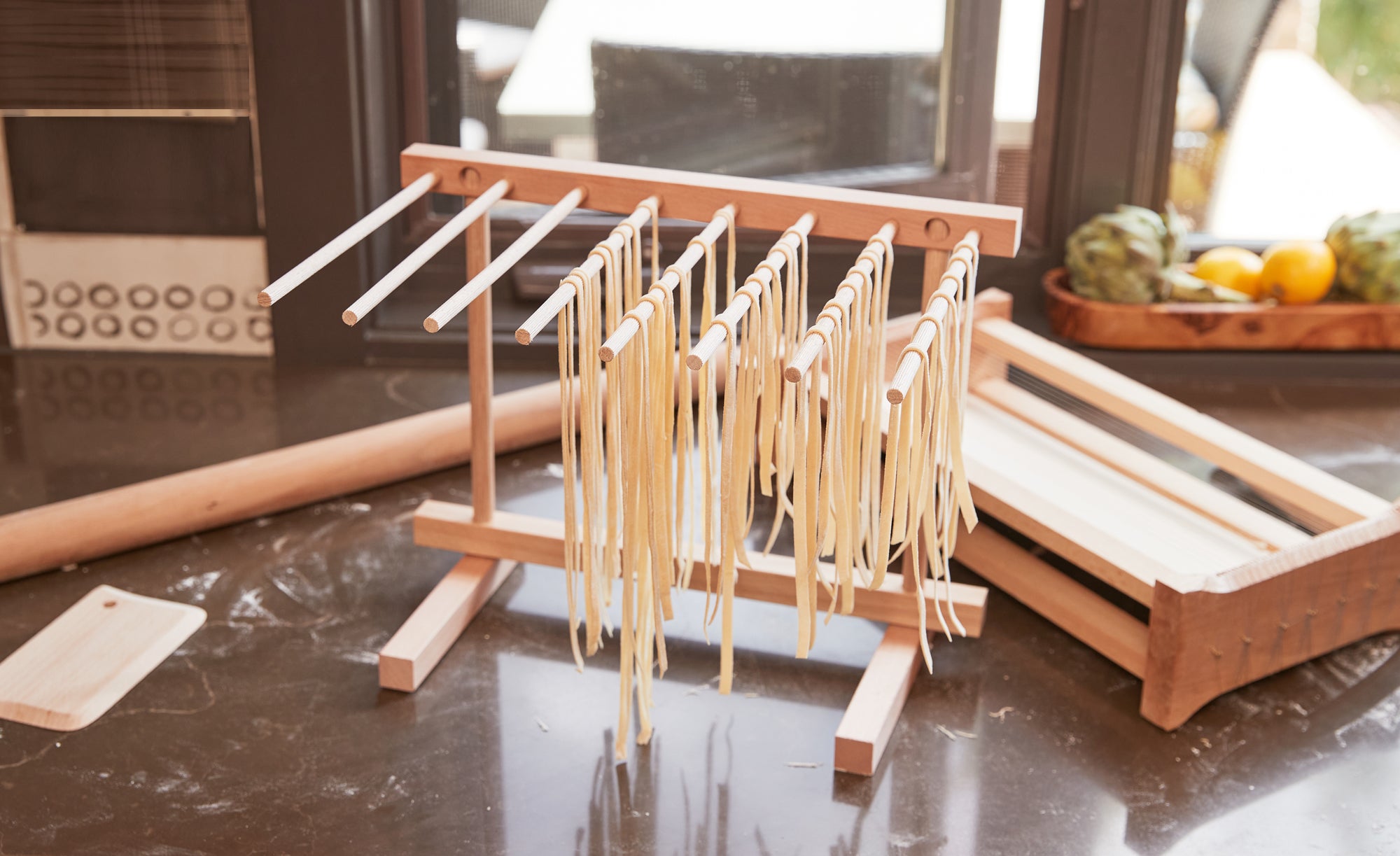 Wooden Pasta Cutters - 12