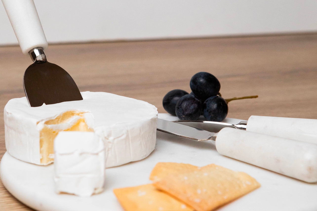 Marble Cheese Board Tools - Set of 3