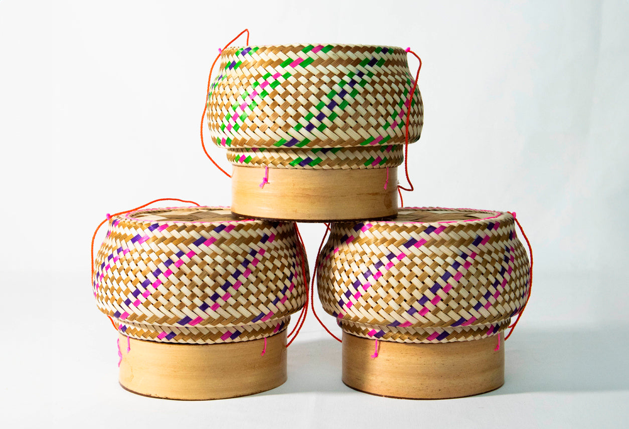 Thai Rice Serving Basket