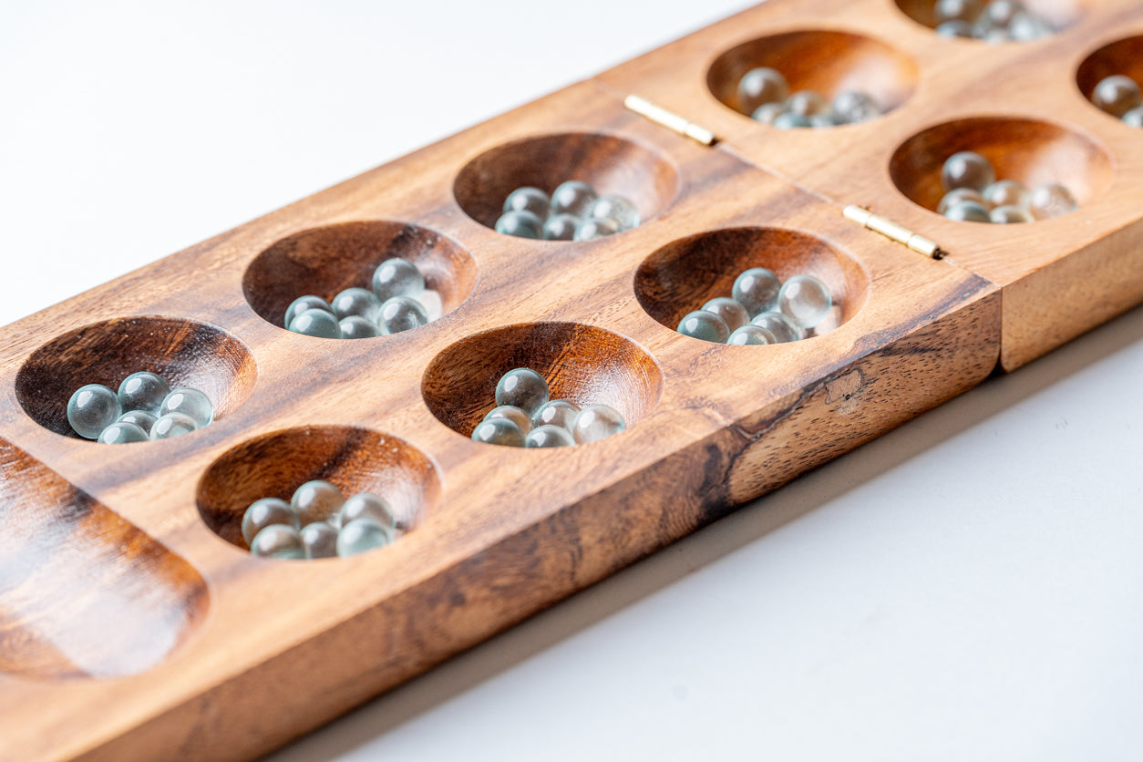 Mancala Mangowood Game Set