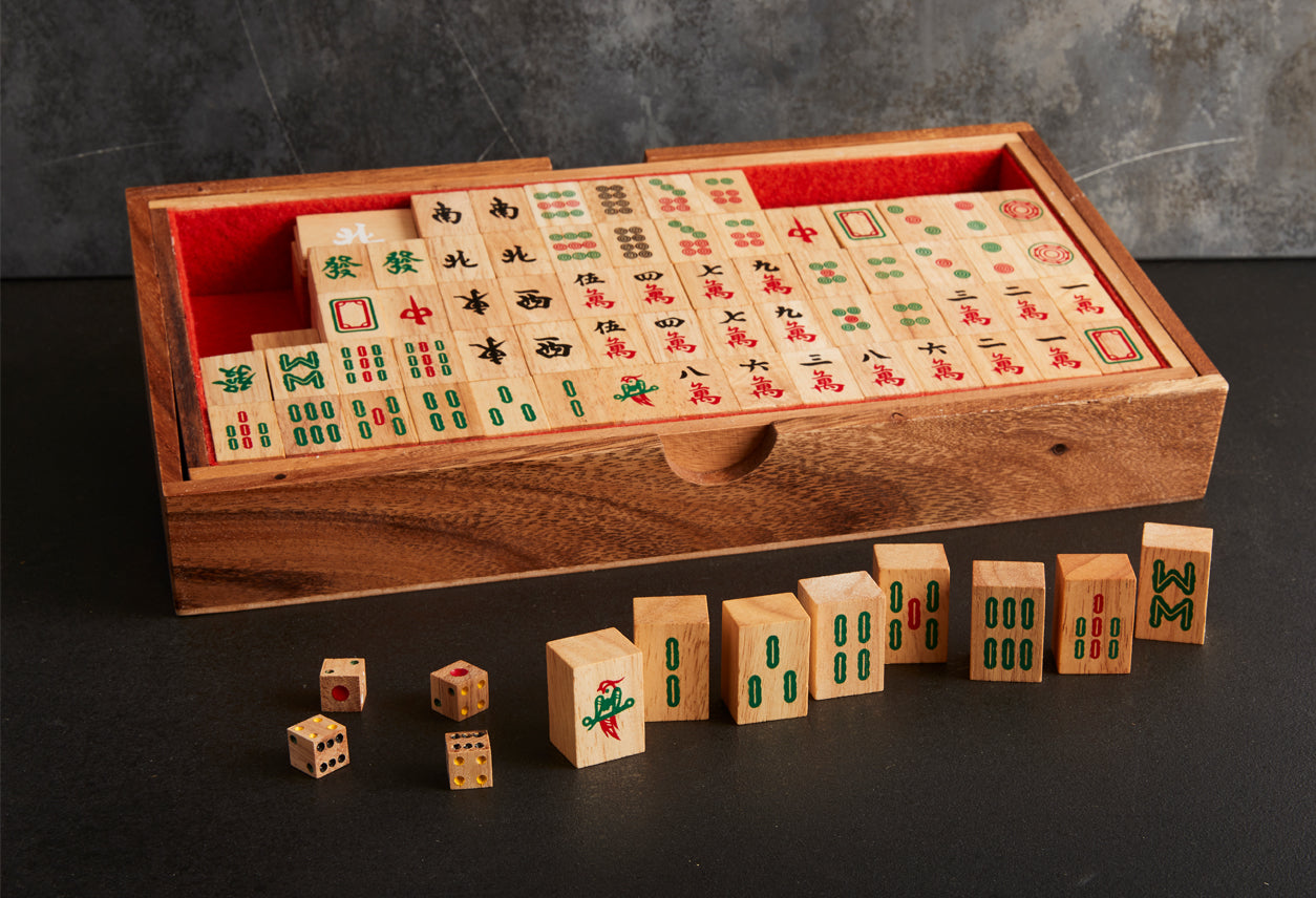 MahJong - Mangowood Game Set