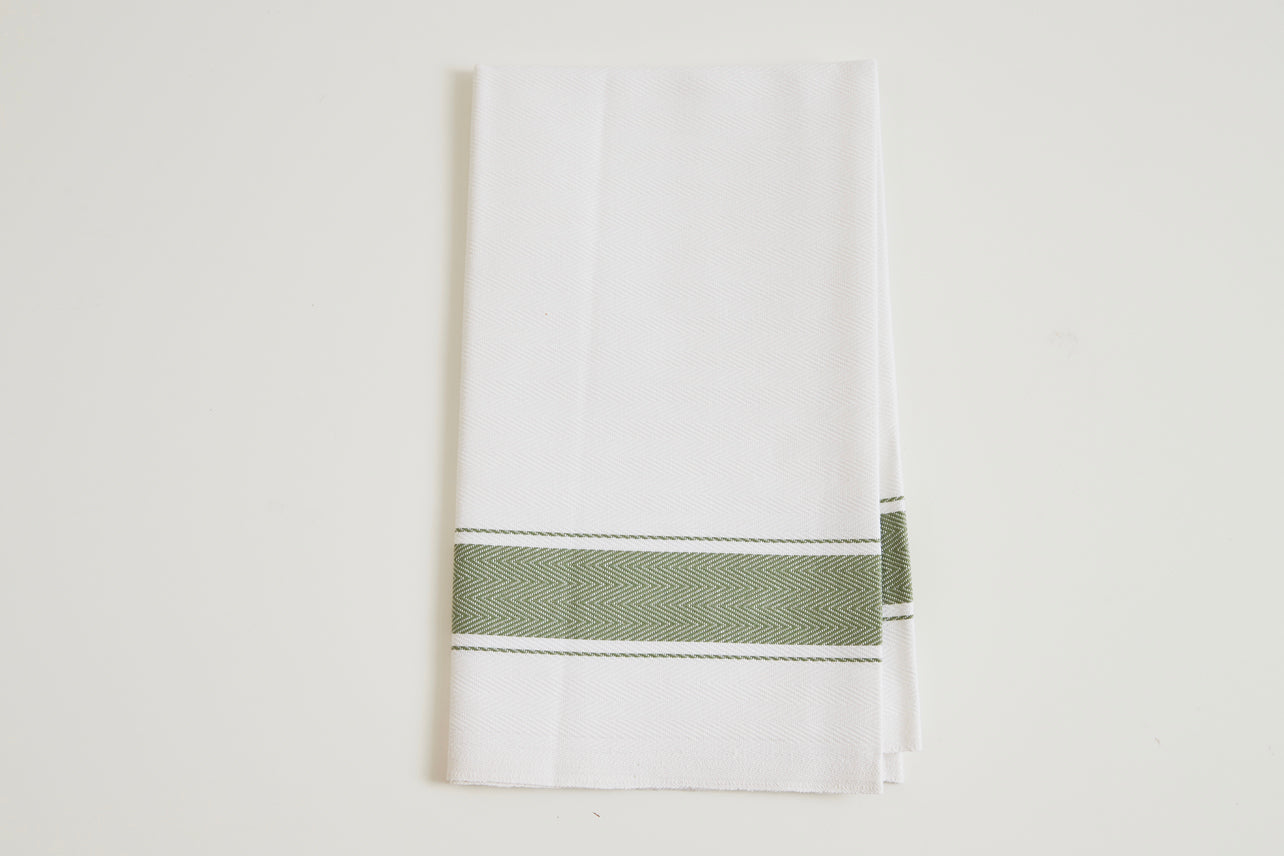 Classic Italian Kitchen Towel - Herringbone