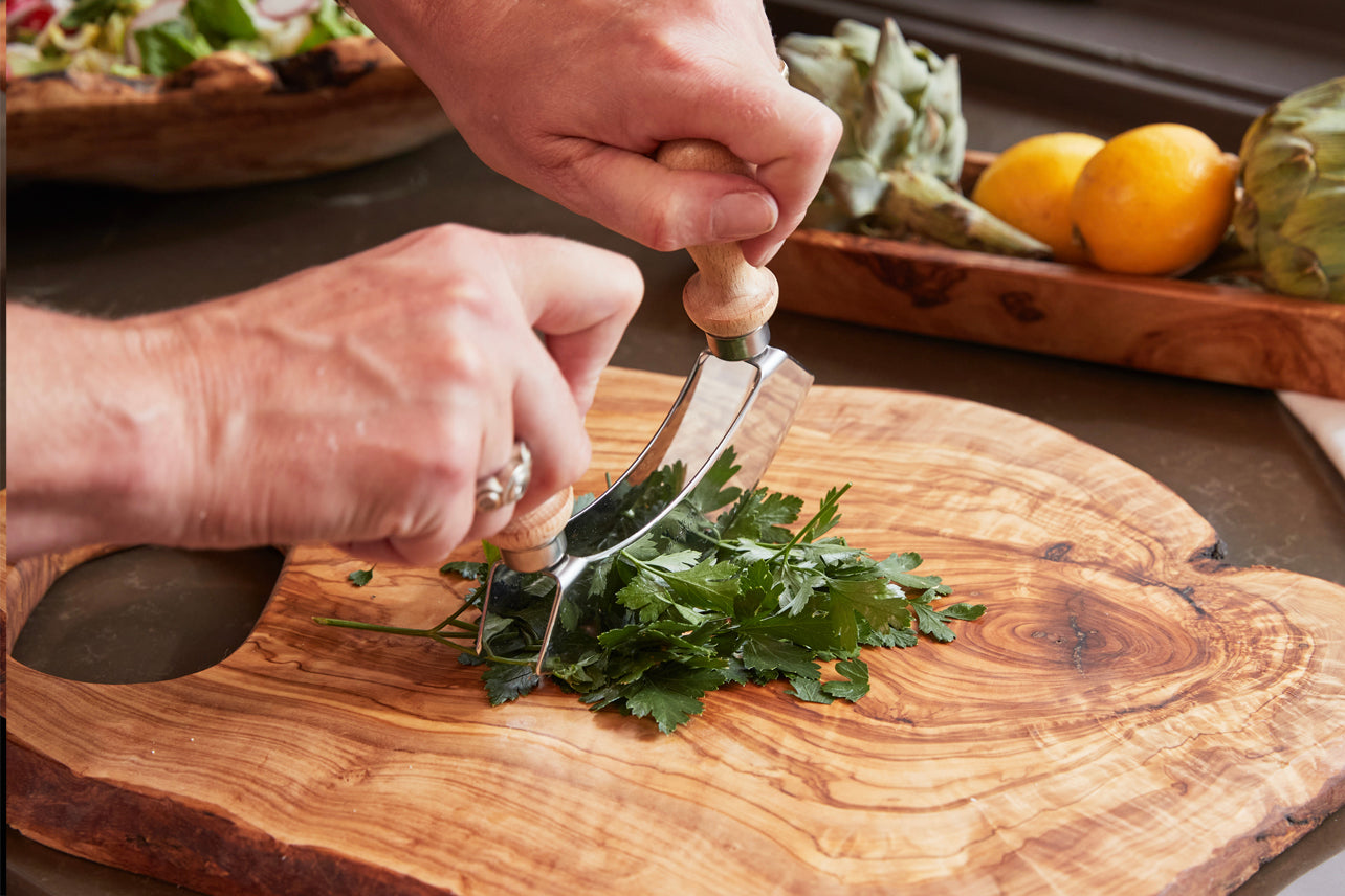 Italian Olivewood Charcuterie & Cutting Board - Small