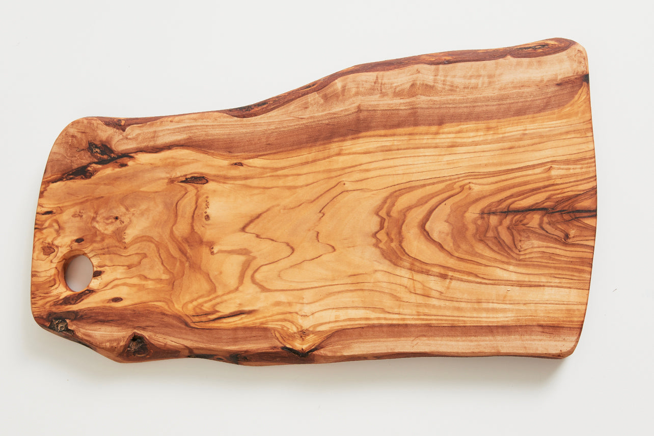 Italian Olivewood Charcuterie Board - with Hole