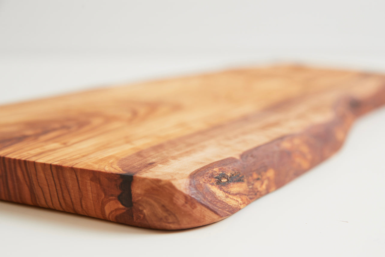 Italian Olivewood Charcuterie Board - with Hole