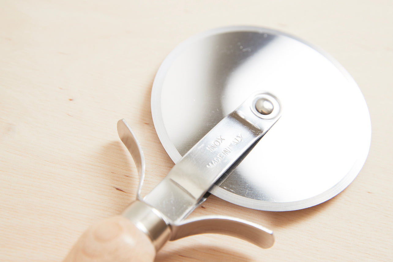 Italian Pizza Making Set with Peel & Slicer