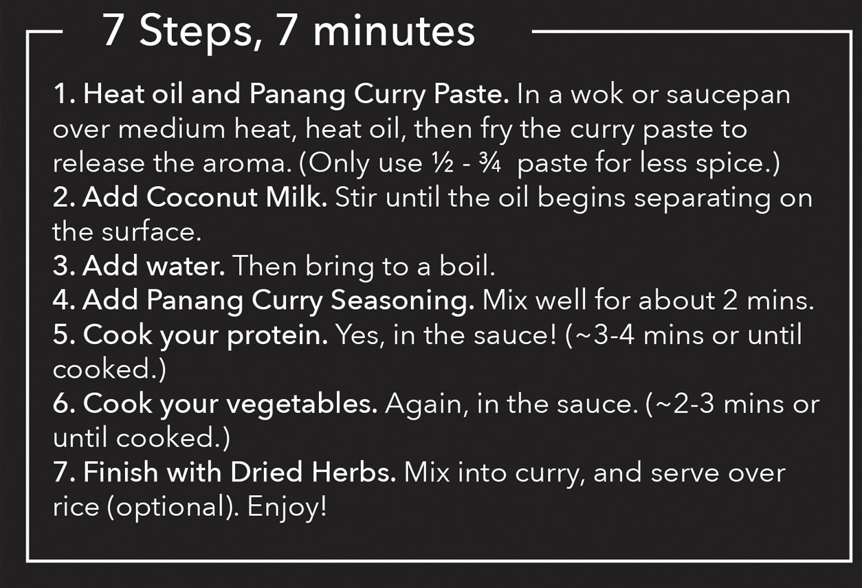 Thai for Two - Organic Panang Curry Kit