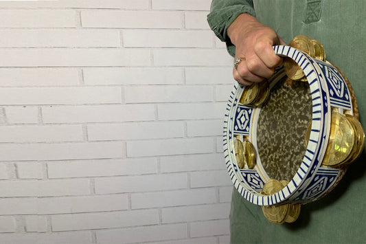 Moroccan “RIQ” Traditional Tambourine