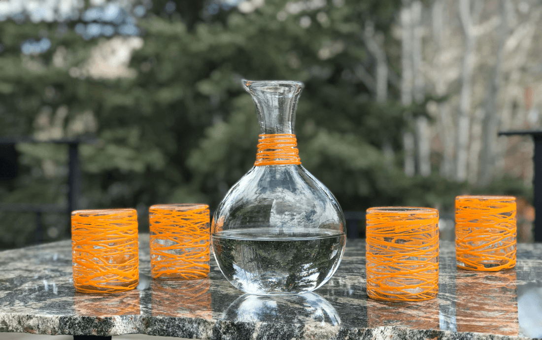 Elevate Your Table with Hand Blown Glassware