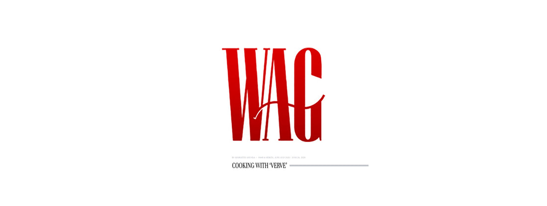 WAG Magazine- Cooking with 'Verve'