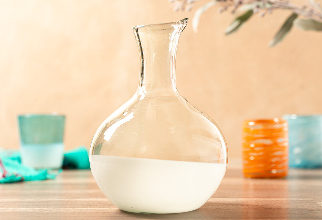 Handblown Glass Carafe