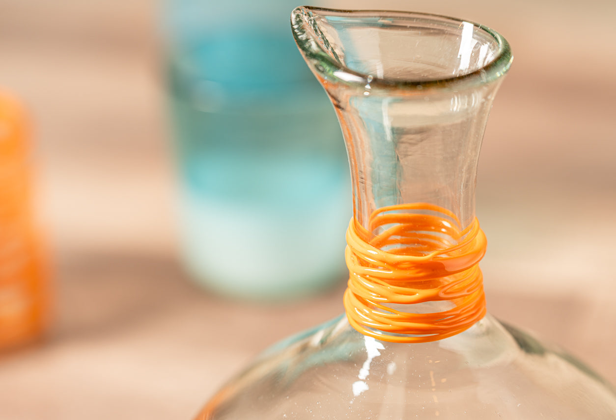 Handblown Glass Carafe