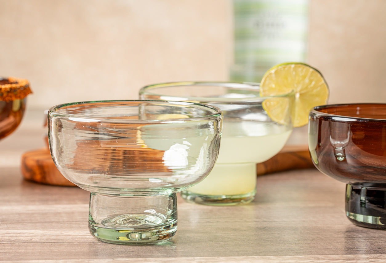 Handblown Margarita / Mezcal Glasses - Set of 2