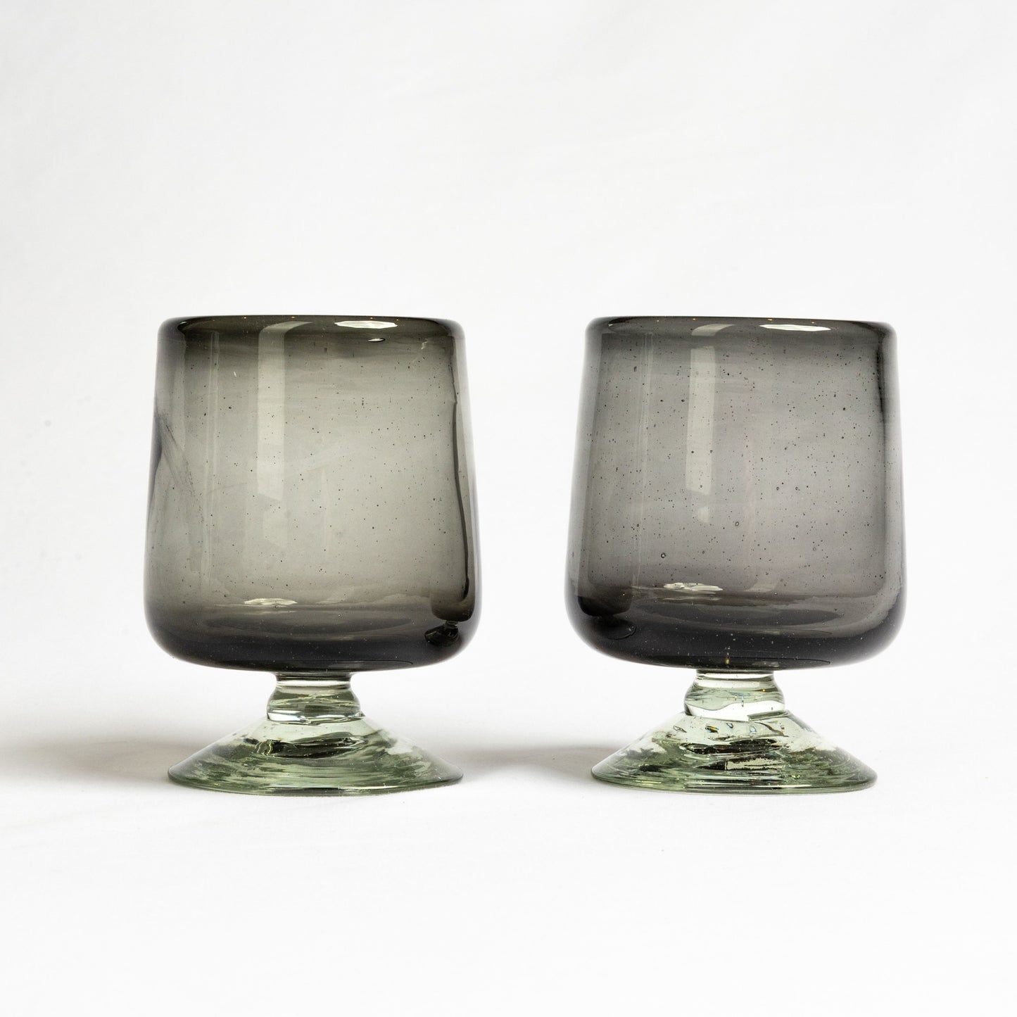 Handblown Short Stemmed Wine Glass - Set of 2