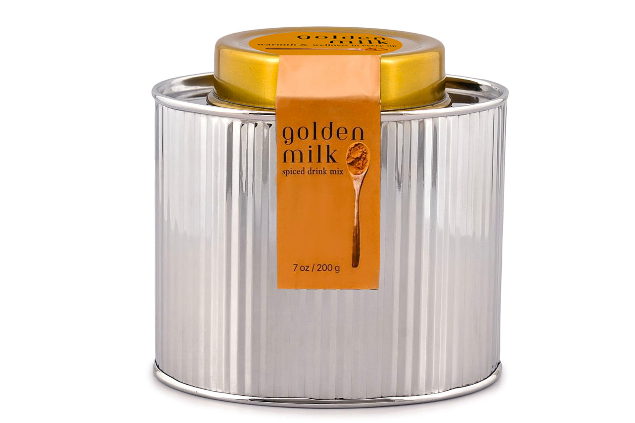 Golden Milk Spice Mix in Decorative Tin - 220g