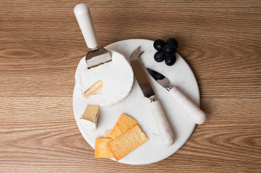 Marble Cheese Board Tools - Set of 3