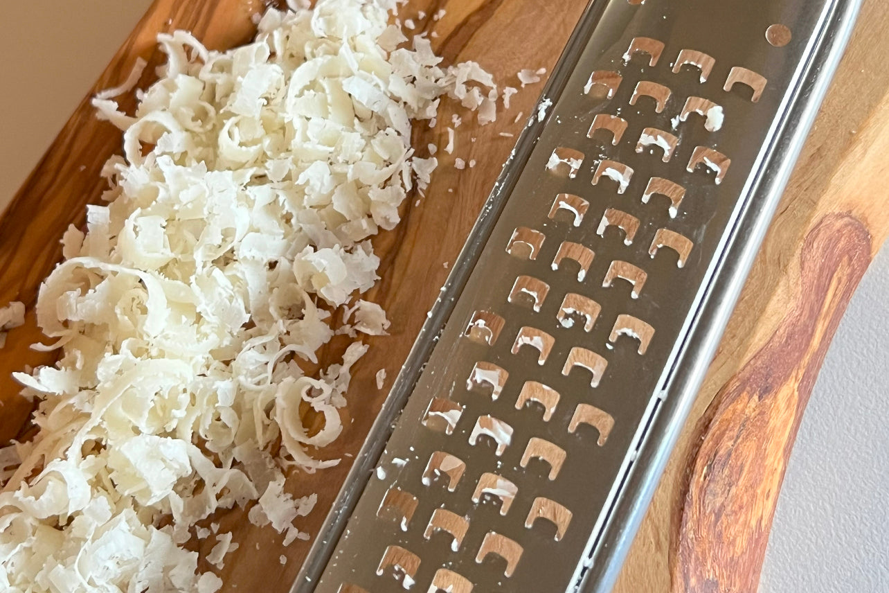 Olive Wood Cheese Grater for folks who love parmesan