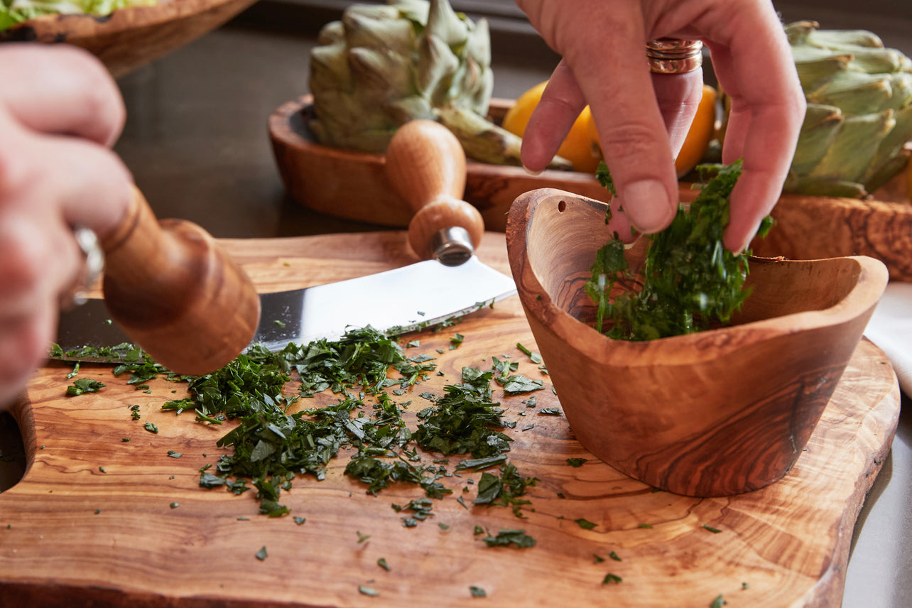 Italian Olivewood Bowls