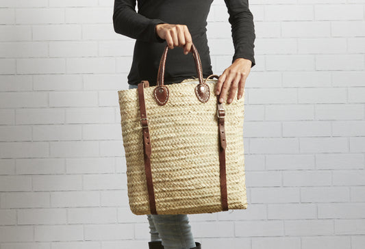 Moroccan Shopping Basket Backpack