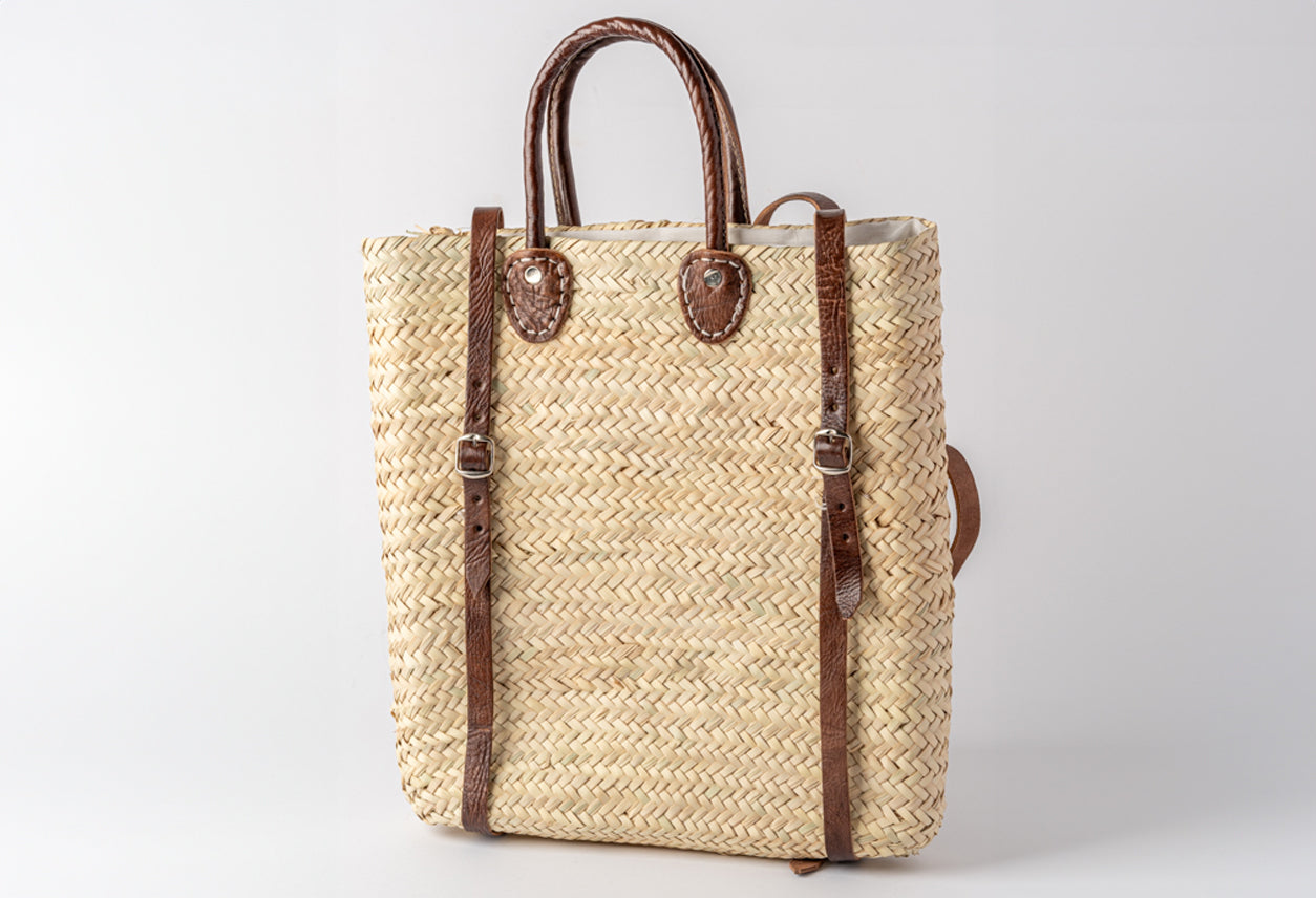 Moroccan Shopping Basket Backpack