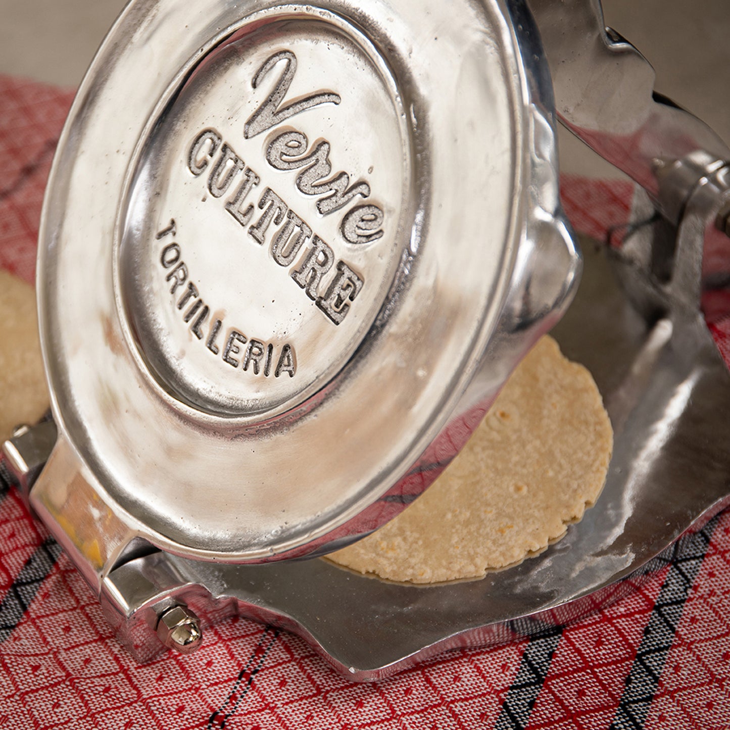 XL Tortilla Press - Polished Aluminum