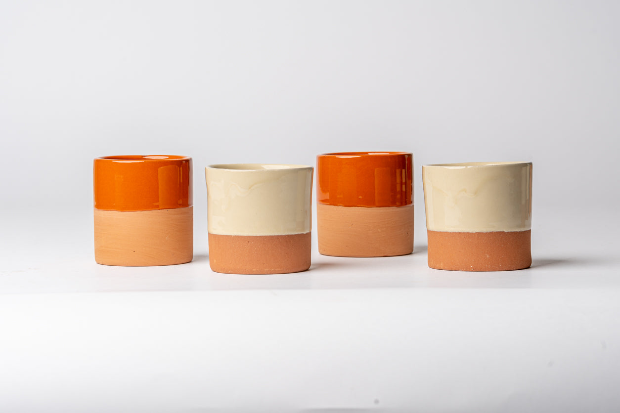 Moroccan Terracotta Cups - Set of 4