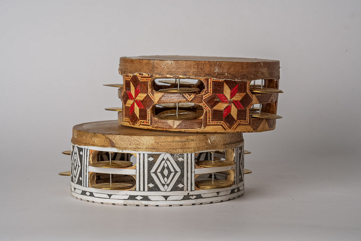 Moroccan Tambourine Riq - Handmade Rhythm – Verve Culture