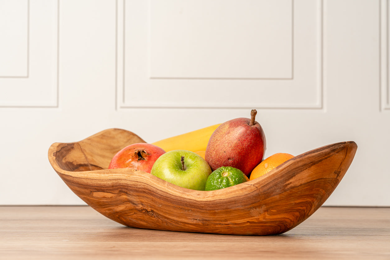 Italian Olivewood Root Salad Bowl