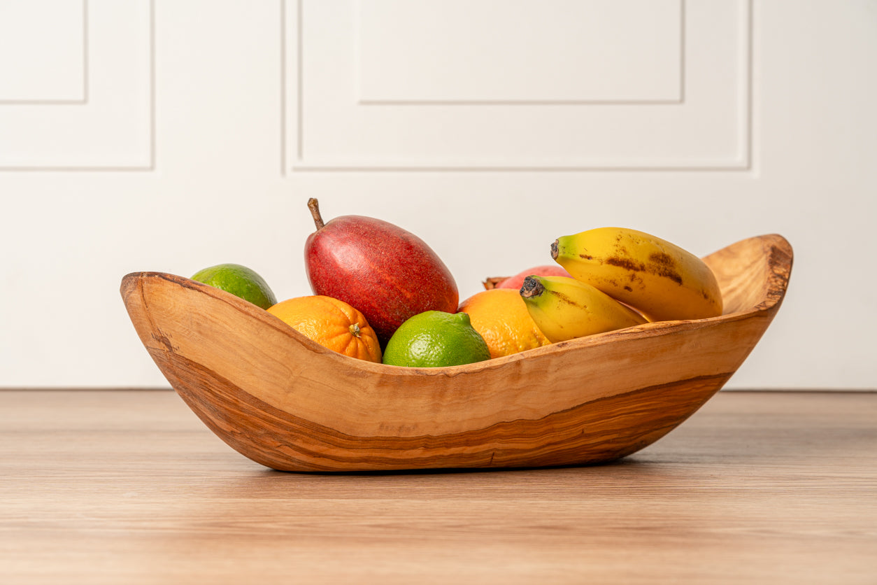 Italian Olivewood Root Salad Bowl