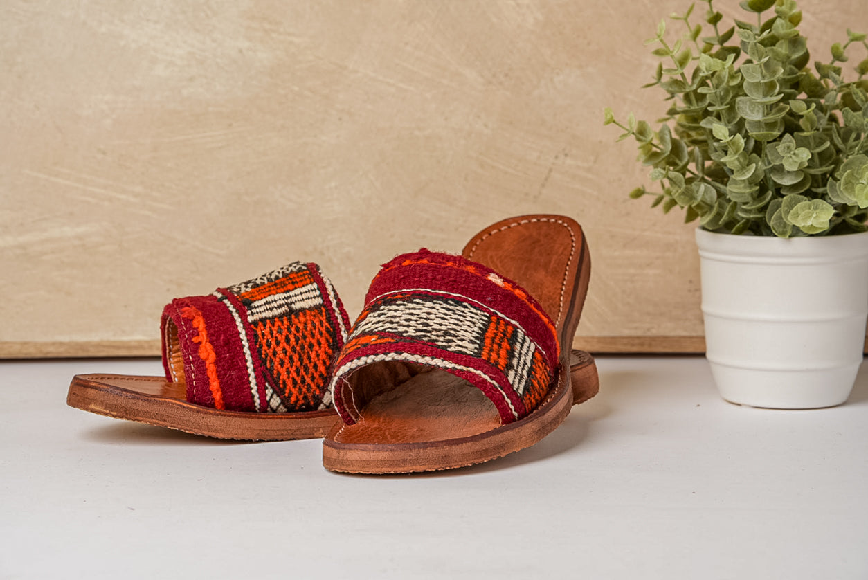 Moroccan Kilim Slides