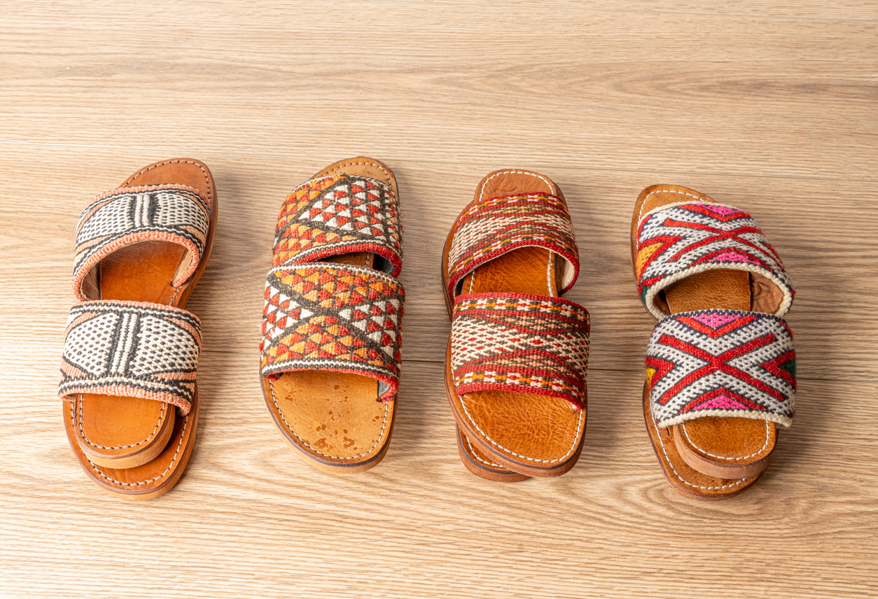 Moroccan Kilim Slides