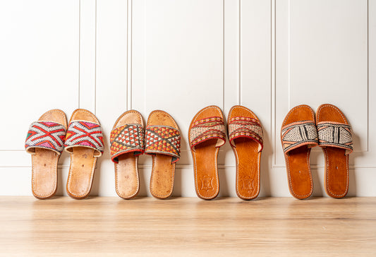 Moroccan Kilim Slides