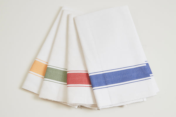 Kitchen Dish Towels, Herringbone Weave Kitchen Towels, 100% Cotton