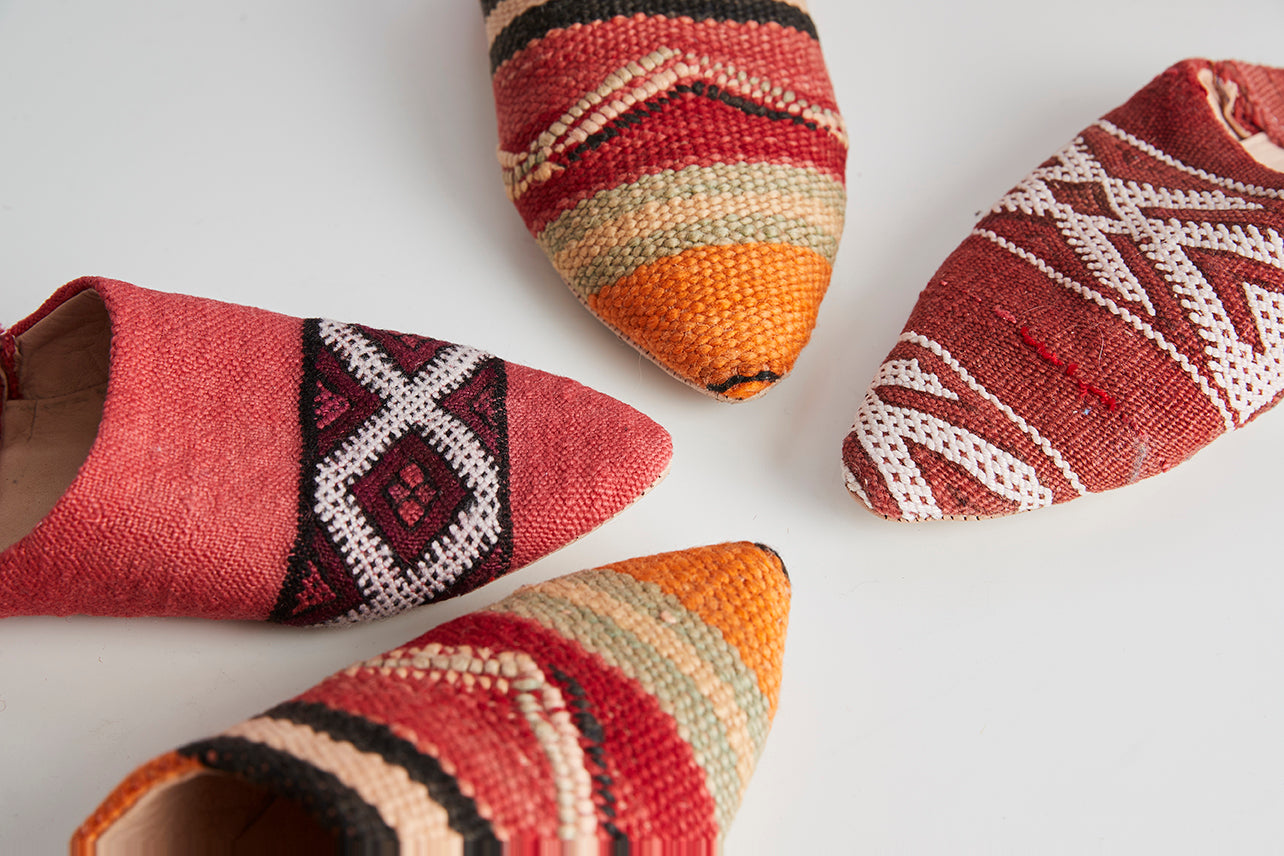 Verve Culture Moroccan Kilim Slippers