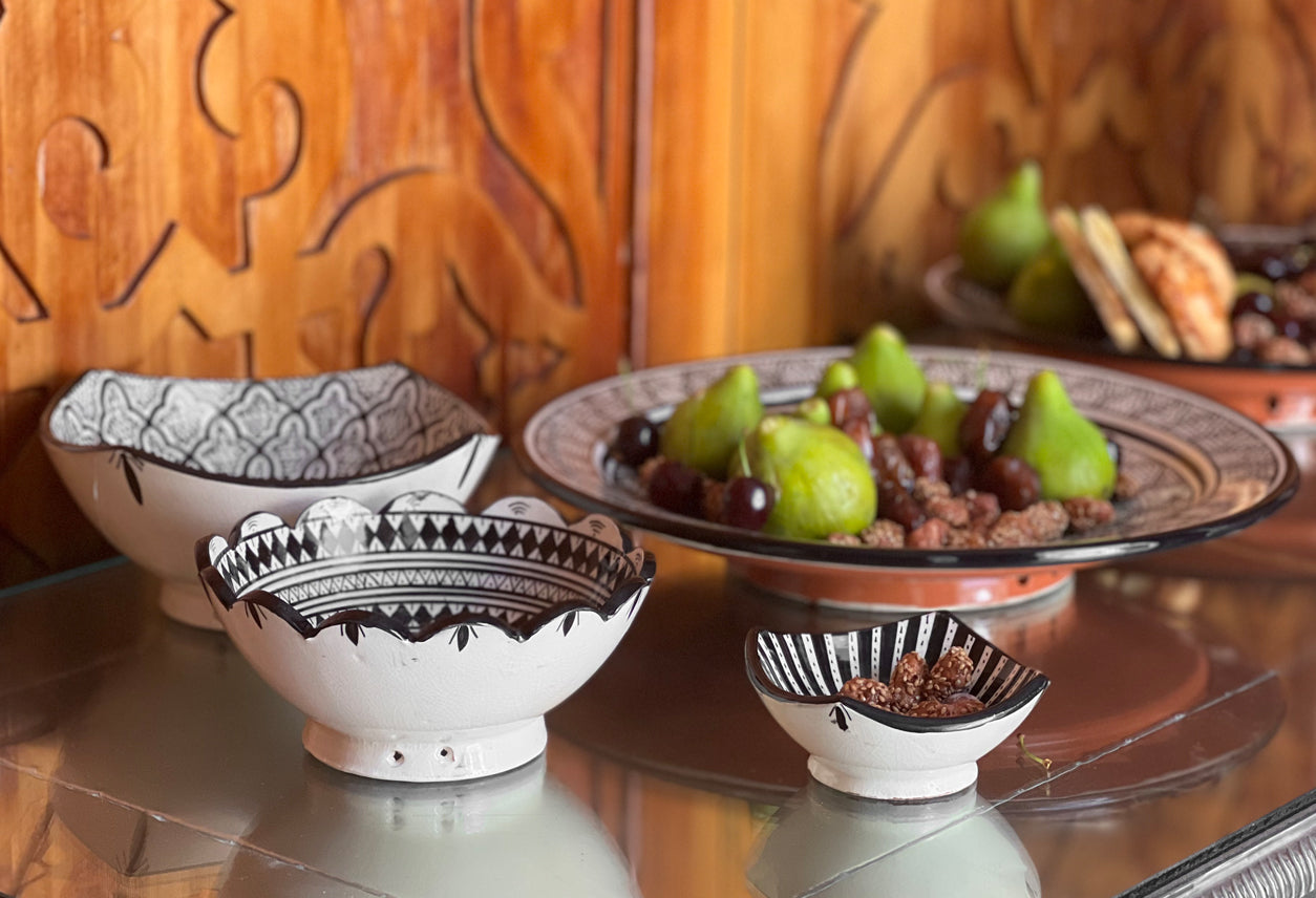 Moroccan Ceramic Nesting Bowls