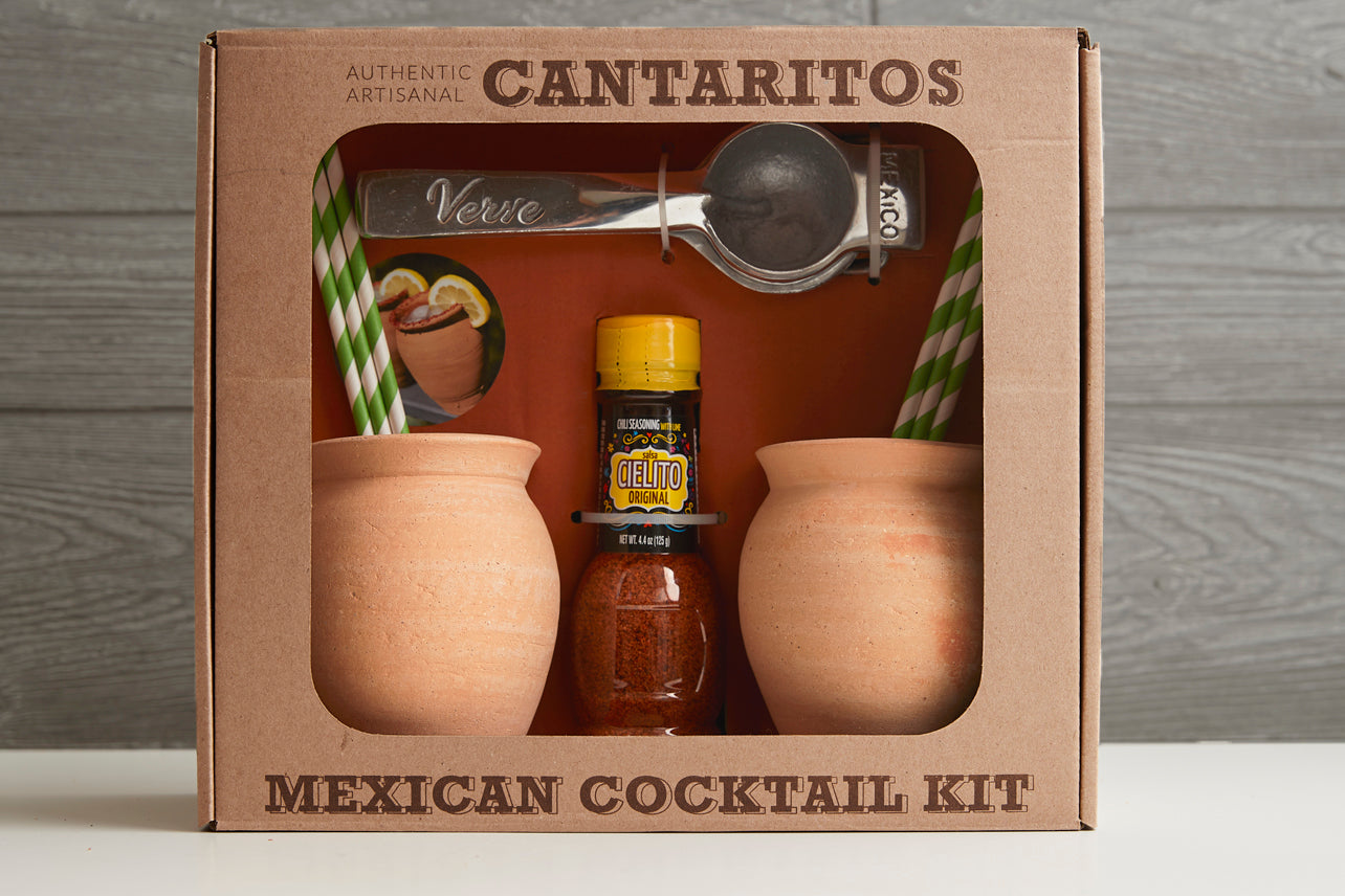 Verve Culture Cantaritos Kit with Cantaritos de barro cups from Mexico