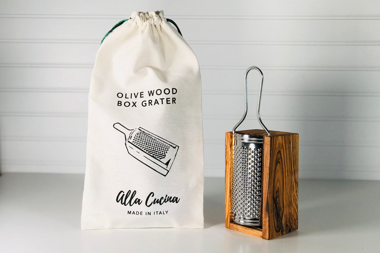  KitchenCraft World of Flavours Parmesan Cheese Grater with  Container and Handle, Bamboo Wood/Stainless Steel, 27.5 x 6 x 5 cm: Italian  Cheese Grater: Home & Kitchen