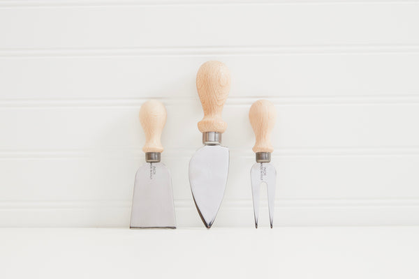 Viski Gold Cheese Knives Set