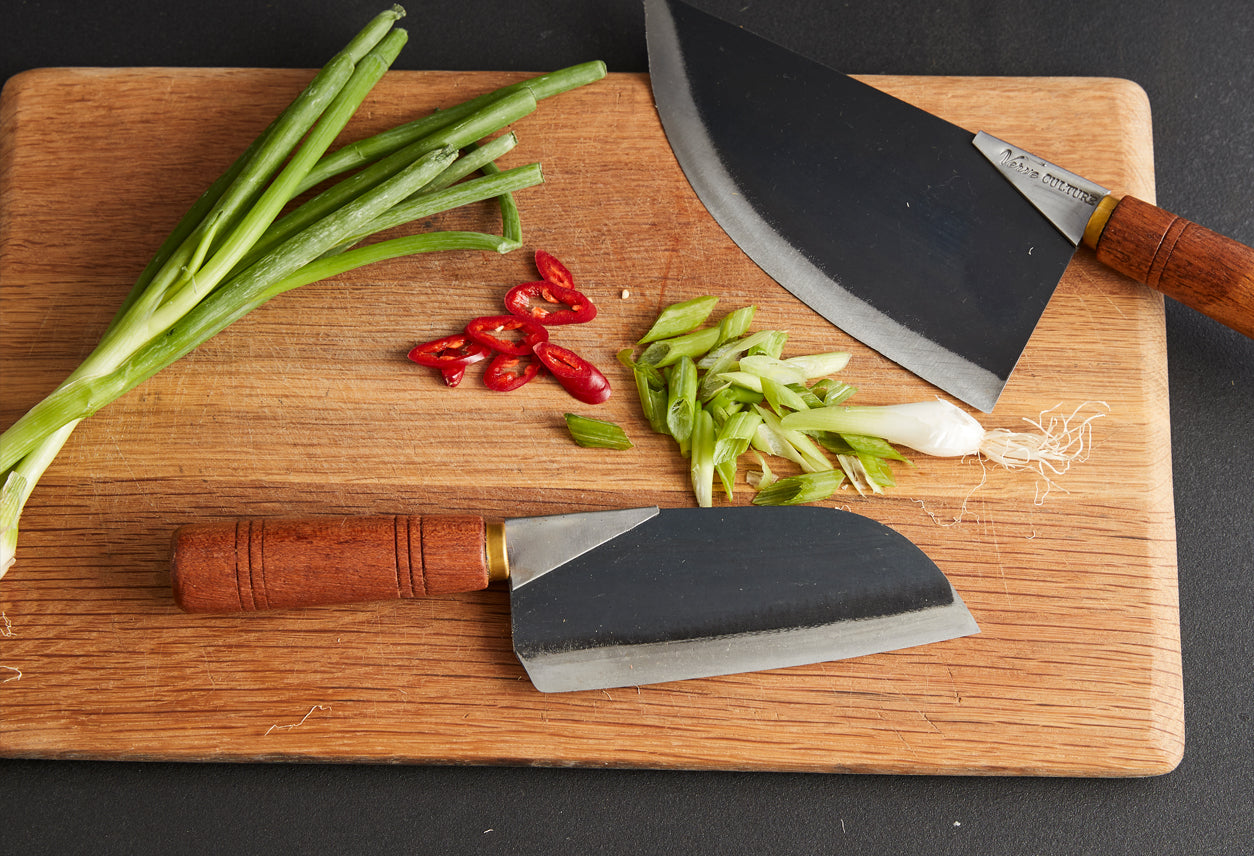 Christmas Cutting Board with Knife Set of 3